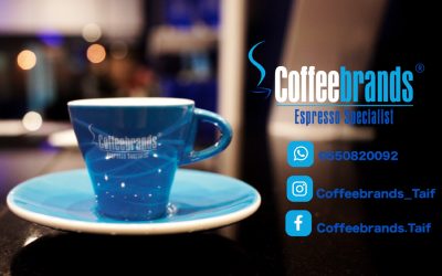 إعلان لمقهى Coffeebrands